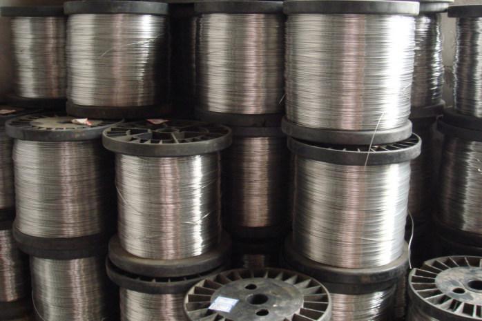 Stainless steel soft wire surface treatment