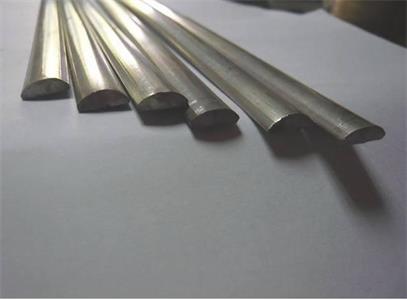 304L stainless steel half round bar with high quality