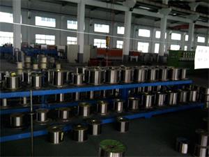 Single strand stainless steel bright wire