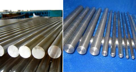 polished stainless steel bar